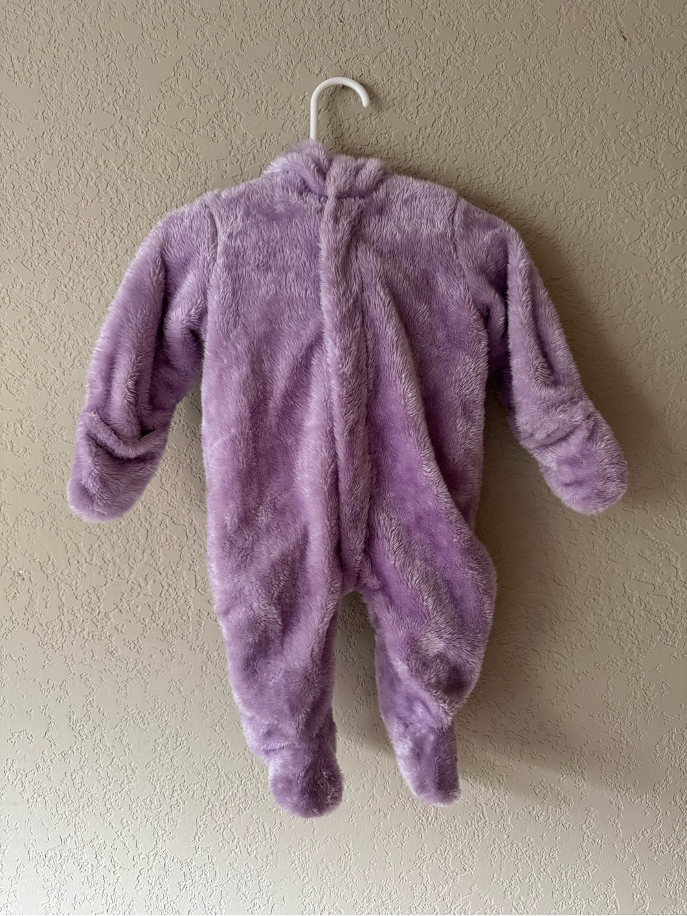 Magnetic Me Purple Fuzzy Suit